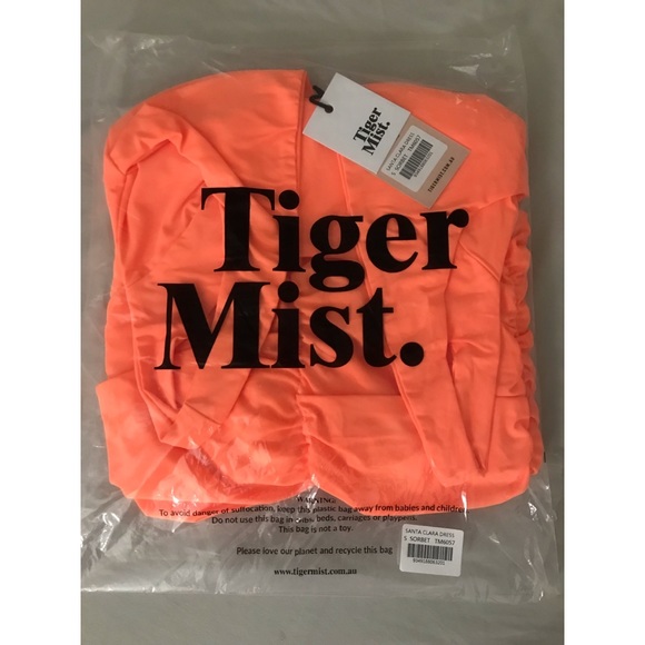 TIGER MIST Santa Clara Bodycon mini dress - Sorbet - Picture 8 of 9